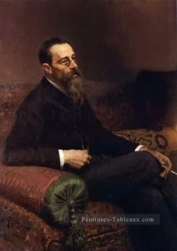  Nikolay Peintre - Nikolaï Rymsky Korsakov russe réalisme Ilya Repin